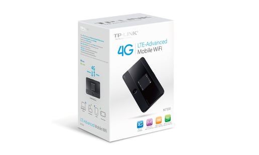 TP-Link M7350 4G LTE Advanced Mobile WiFi Router (Black)