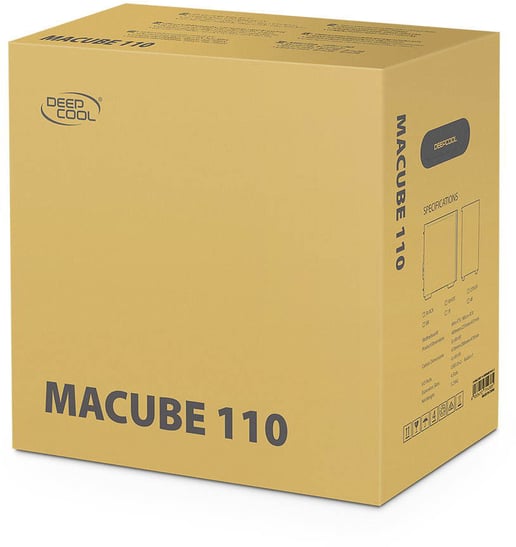 DeepCool MACUBE 110 Mid Tower Case - Black 