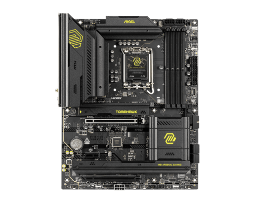 MSI MAG B860 TOMAHAWK WIFI ATX Motherboard for Intel LGA1851 CPUs