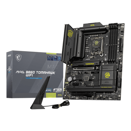 MSI MAG B860 TOMAHAWK WIFI ATX Motherboard for Intel LGA1851 CPUs