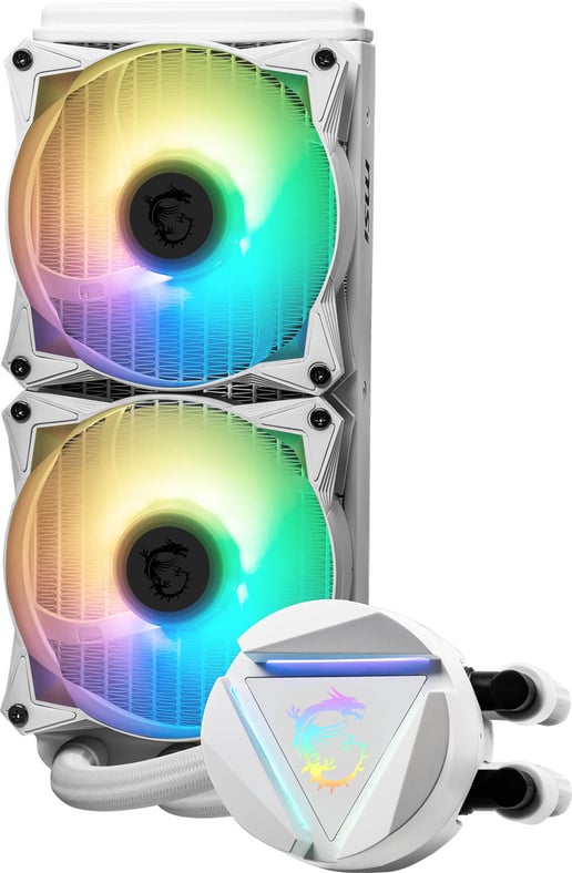 MSI MAG CORELIQUID 240R V2 WHITE 240mm All-in-One Liquid CPU Cooler