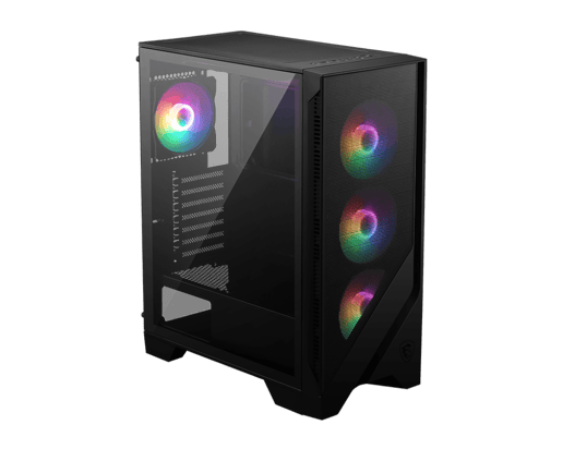 MSI MAG FORGE 120A AIRFLOW Mid Tower Gaming Case - Black 