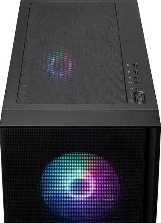 MSI MAG FORGE 320R AIRFLOW Mid Tower Gaming Case - Black 
