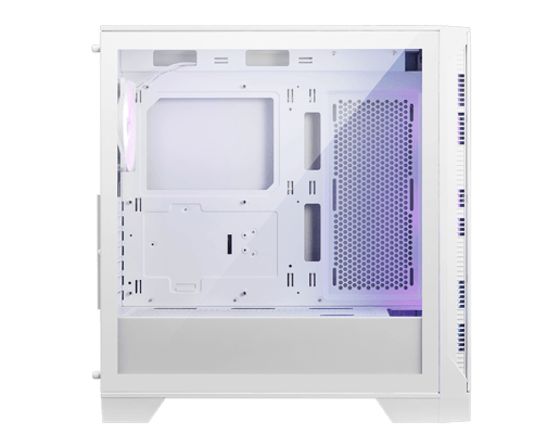 MSI MAG FORGE 320R AIRFLOW WHITE Mid Tower Gaming Case - White 