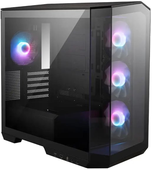 MSI MAG PANO M100R PZ Mid Tower Gaming Case - Black 