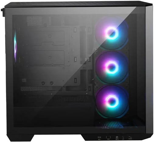 MSI MAG PANO M100R PZ Mid Tower Gaming Case - Black 