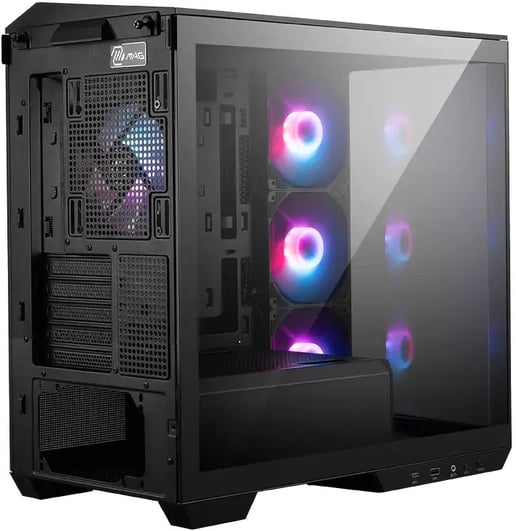MSI MAG PANO M100R PZ Mid Tower Gaming Case - Black 