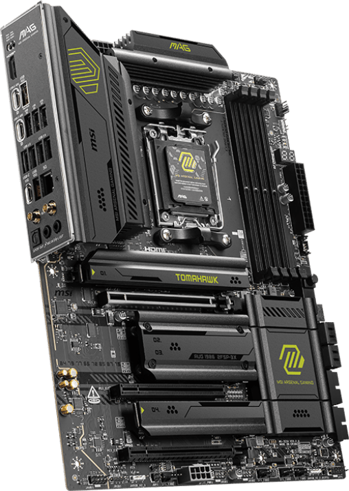 MSI MAG X870E TOMAHAWK WIFI ATX Motherboard for AMD Socket AM5 CPUs