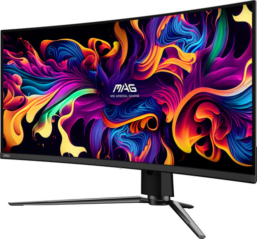 MSI MAG 341CQP QD-OLED 34" UltraWide Curved Gaming Monitor - OLED, 175Hz, 0.03ms