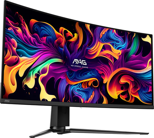 MSI MAG 341CQP QD-OLED 34" UltraWide Curved Gaming Monitor - OLED, 175Hz, 0.03ms