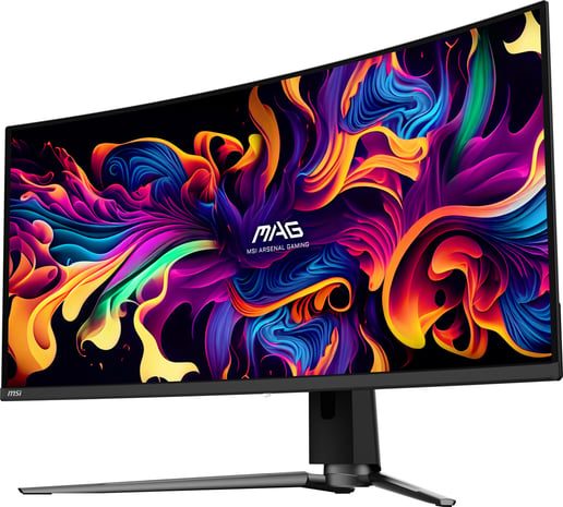 MSI MAG 341CQP QD-OLED 34" UltraWide Curved Gaming Monitor - OLED, 175Hz, 0.03ms