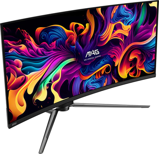 MSI MAG 341CQP QD-OLED 34" UltraWide Curved Gaming Monitor - OLED, 175Hz, 0.03ms