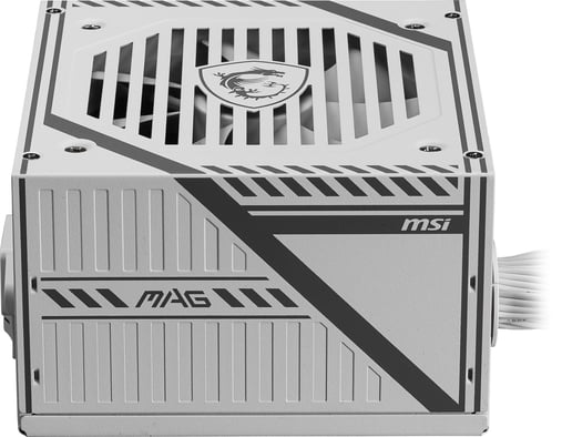 650W MSI MAG A650BNL WHITE 80 Plus Bronze PSU