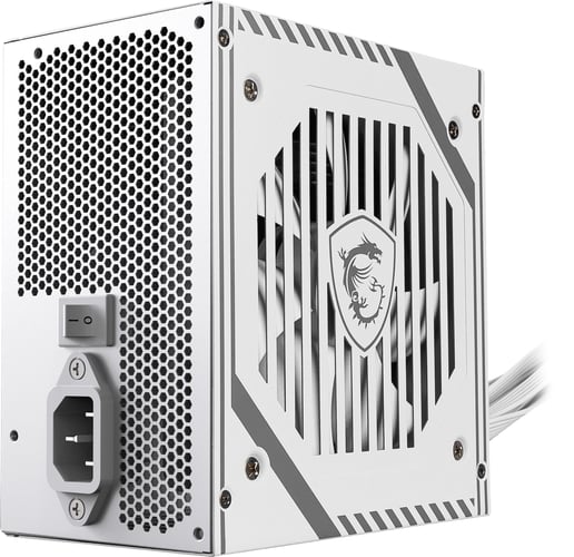 650W MSI MAG A650BNL WHITE 80 Plus Bronze PSU