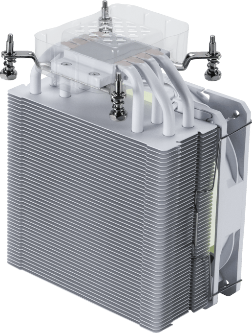 MSI MAG COREFROZR AA13 ARGB Tower CPU Cooler in White