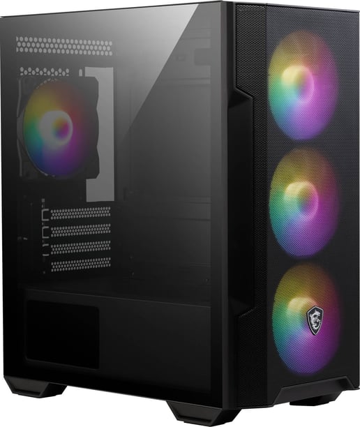 MSI MAG FORGE M100R Mid Tower Gaming Case - Black 
