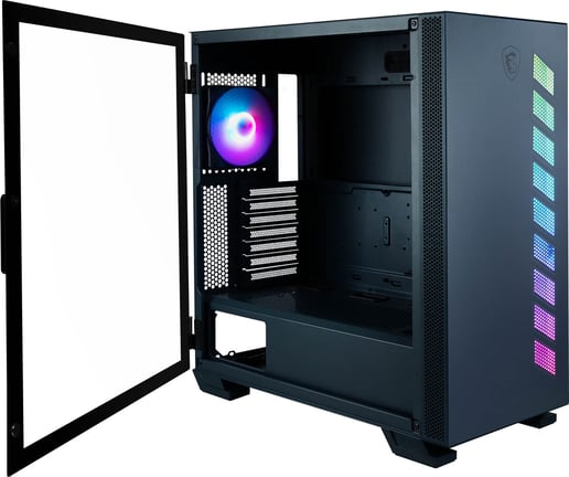 MSI MAG VAMPIRIC 300R PACIFIC BLUE Mid Tower Gaming Case - Blue USB 3.0