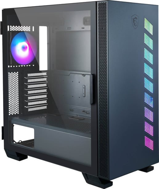 MSI MAG VAMPIRIC 300R PACIFIC BLUE Mid Tower Gaming Case - Blue USB 3.0
