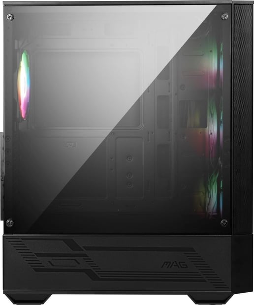 MSI MAG Forge 112R Mid Tower Gaming Case - Black 
