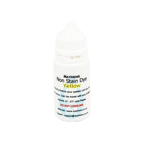 Mayhems Non-Stain Coolant Dye, 15 ml, Yellow