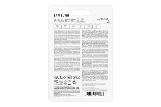 256GB Samsung PRO Endurance UHS-1 (U3) microSD Card 