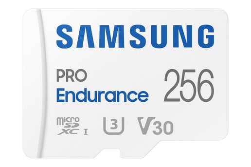 256GB Samsung PRO Endurance UHS-1 (U3) microSD Card 