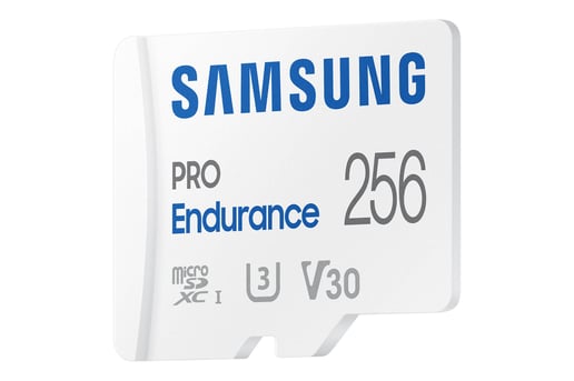 256GB Samsung PRO Endurance UHS-1 (U3) microSD Card 
