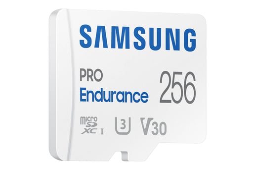 256GB Samsung PRO Endurance UHS-1 (U3) microSD Card 