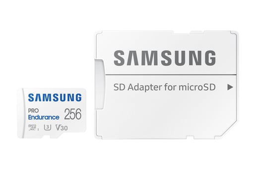 256GB Samsung PRO Endurance UHS-1 (U3) microSD Card 