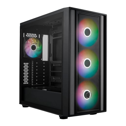 Cooler Master MasterBox 600 Mid Tower Gaming Case - Black 