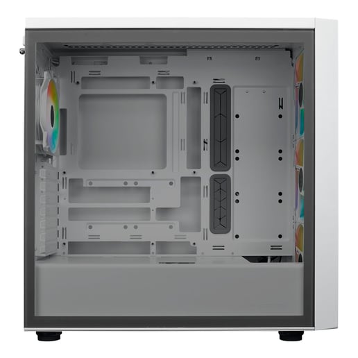 Cooler Master MasterBox 600 Mid Tower Gaming Case - White 