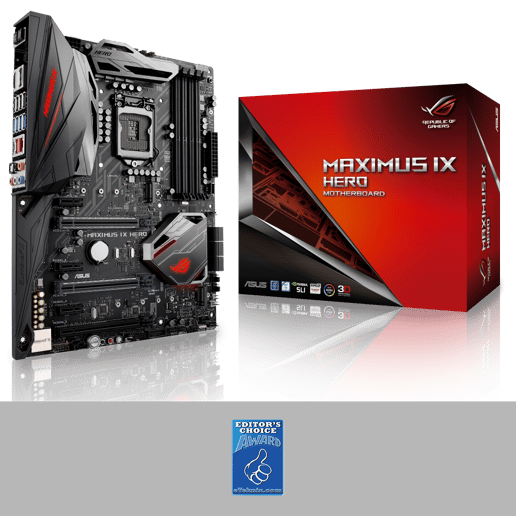 ASUS ROG MAXIMUS IX HERO ATX Motherboard for Intel LGA1151 CPUs