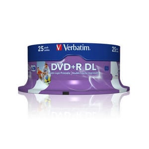 Verbatim DVD+R 8x Dual Layer Print
