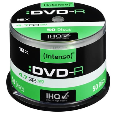 Intenso DVD-R 16x 50pk Spindle