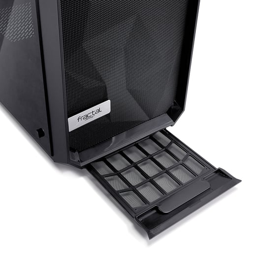 Fractal Meshify C Mid Tower Gaming Case - Black 