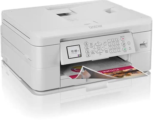 Brother MFC-J1010DW Wireless A4 4-in-1 Personal Printer in White