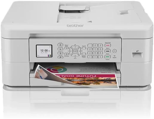 Brother MFC-J1010DW Wireless A4 4-in-1 Personal Printer in White