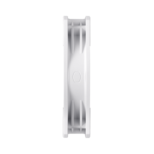 Cooler Master Mobius 120P ARGB White 3-Pack 120mm Chassis Fan Kit in White