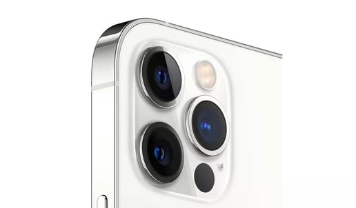 Apple iPhone 12 Pro Smartphone in Silver, 256GB Storage