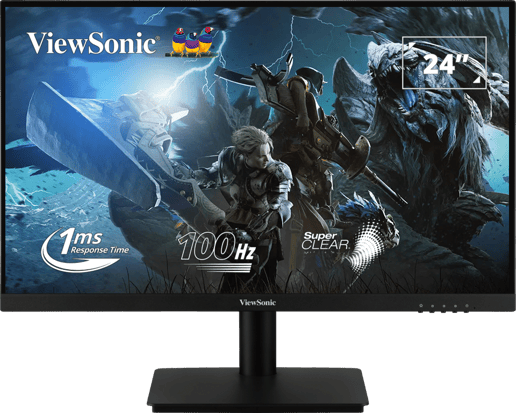 ViewSonic VA2406-H 24" Full HD Monitor - VA, 100Hz, 1ms, HDMI