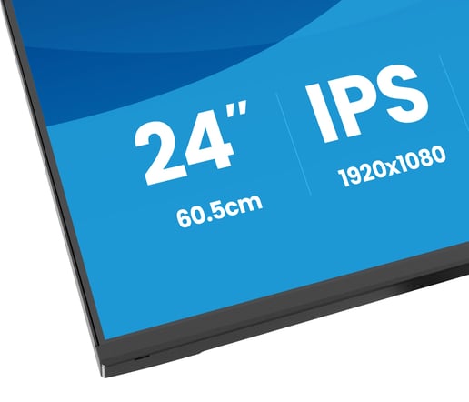 iiyama   23.8" Full HD Monitor - IPS, 100Hz, 1ms, Speakers, HDMI, DP