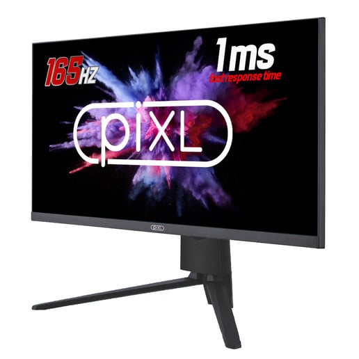 piXL CM27F10 27" Full HD Gaming Monitor - VA, 165Hz, 1ms, HDMI, DP
