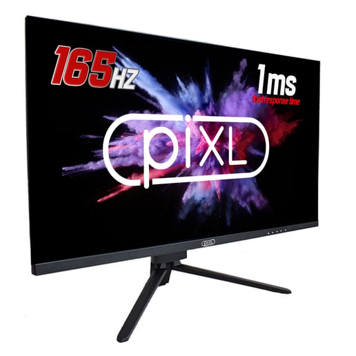 piXL CM27F10 27" Full HD Gaming Monitor - VA, 165Hz, 1ms, HDMI, DP