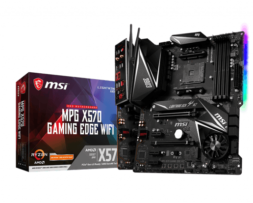 MSI MPG X570 GAMING EDGE WIFI ATX Motherboard for AMD AM4 CPUs