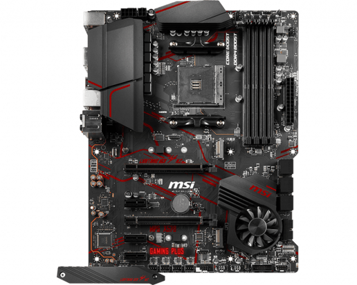 MSI MPG X570 GAMING PLUS ATX Motherboard for AMD AM4 CPUs