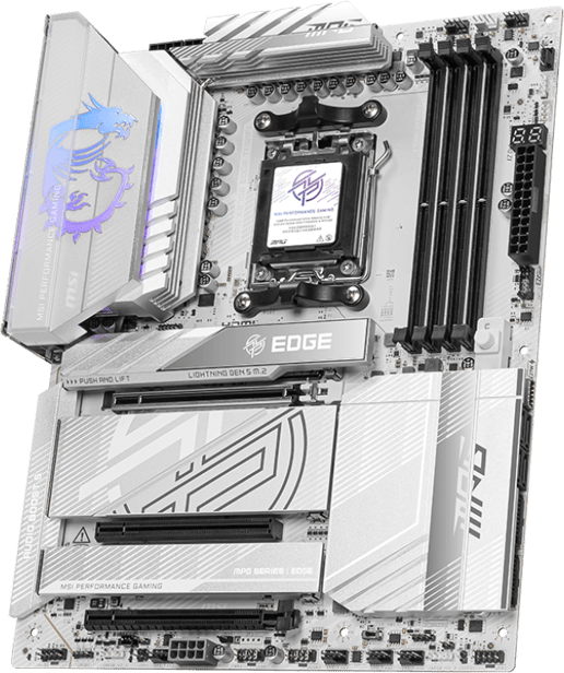 MSI MPG X870E EDGE TI WIFI ATX Motherboard for AMD AM5 CPUs