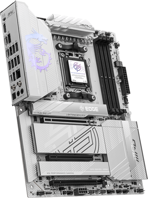 MSI MPG X870E EDGE TI WIFI ATX Motherboard for AMD AM5 CPUs