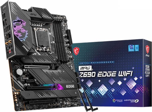 MSI MPG Z690 EDGE WIFI ATX Motherboard for Intel LGA1700 CPUs