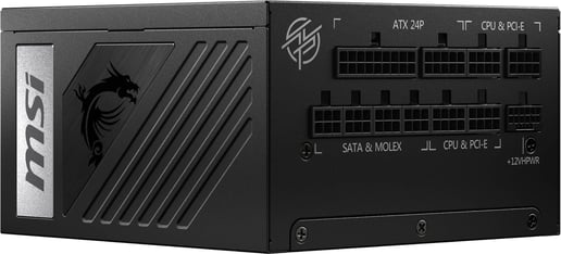 1000W MSI MPG A1000G PCIe5 Modular 80 Plus Gold PSU