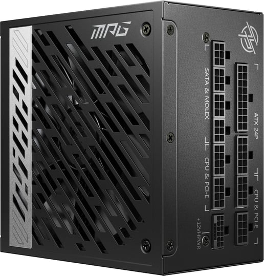 1000W MSI MPG A1000G PCIe5 Modular 80 Plus Gold PSU